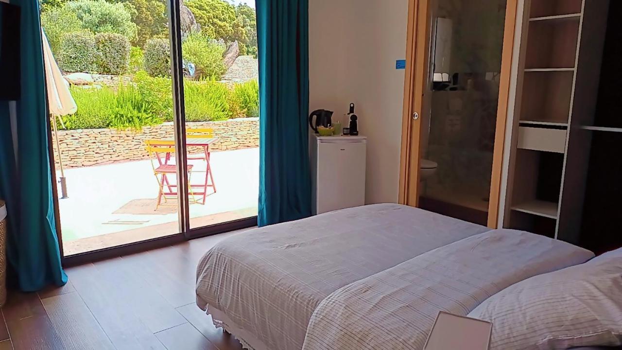 Agreable Chambre Dans Le Maquis Bonifacio  Bagian luar foto